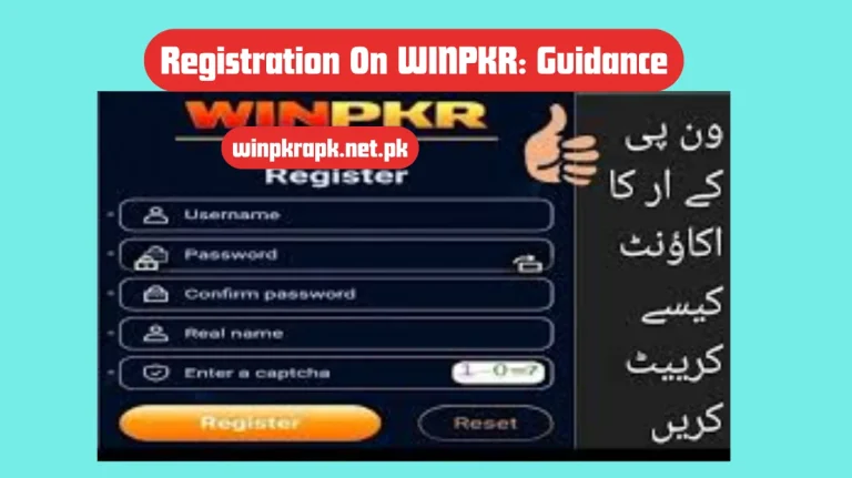 Registration on the winpkr