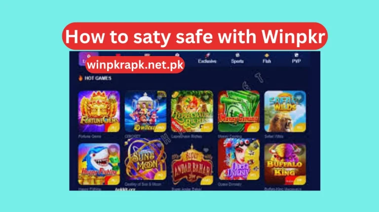 stay safe while playing the winpkr game